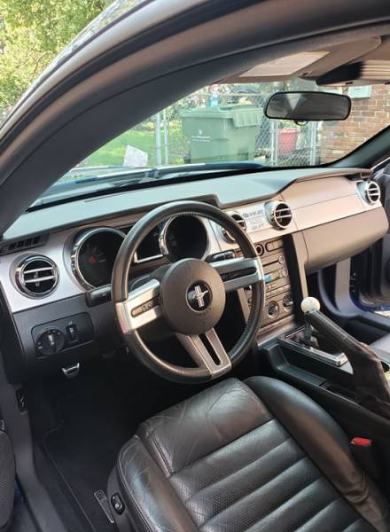 Color change out on Ford Mustang - Part 12-509LL - Before