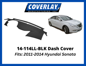 14-114LL 2011-2014 Hyundai Sonata Dash Cover Install Video Cover